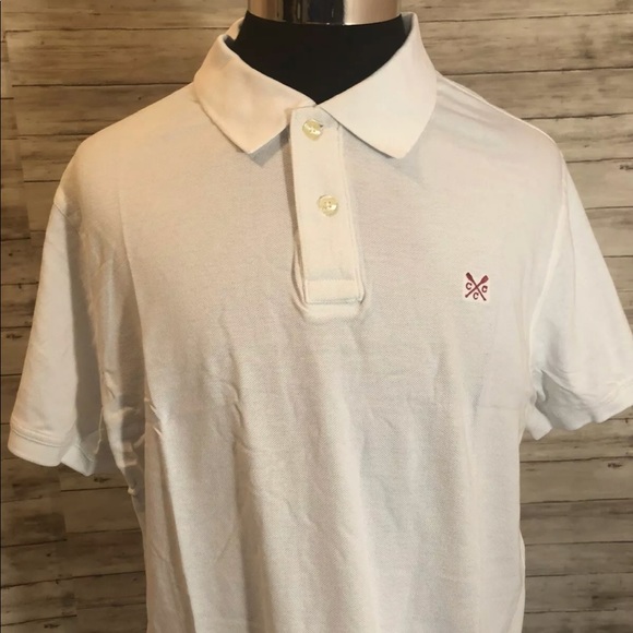 Mens French Connection Collared Polo T-shirt Cotton Blue Red Grey Size S to 2XL